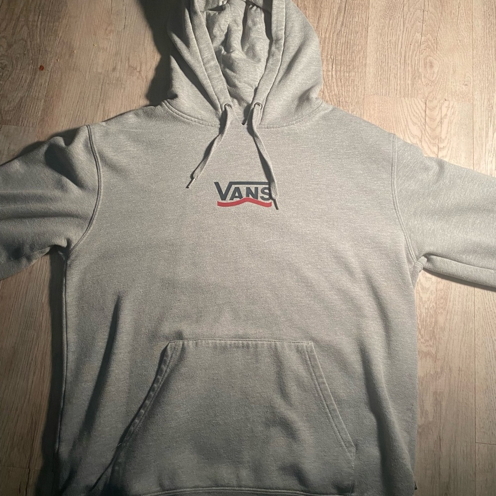 Grey Vans hoodie